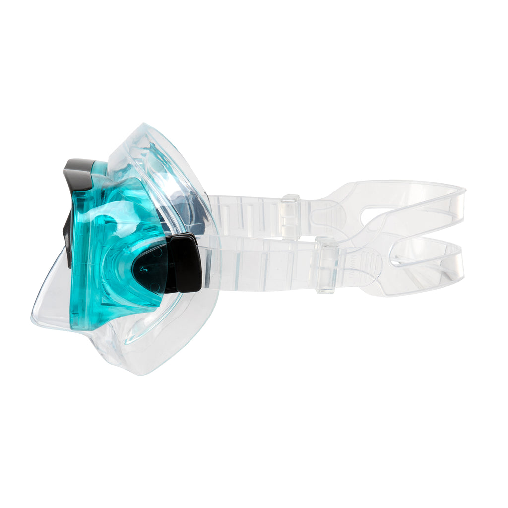 Prescription Scuba Diving Snorkeling Mask with Custom Rx Lens Option - Teal