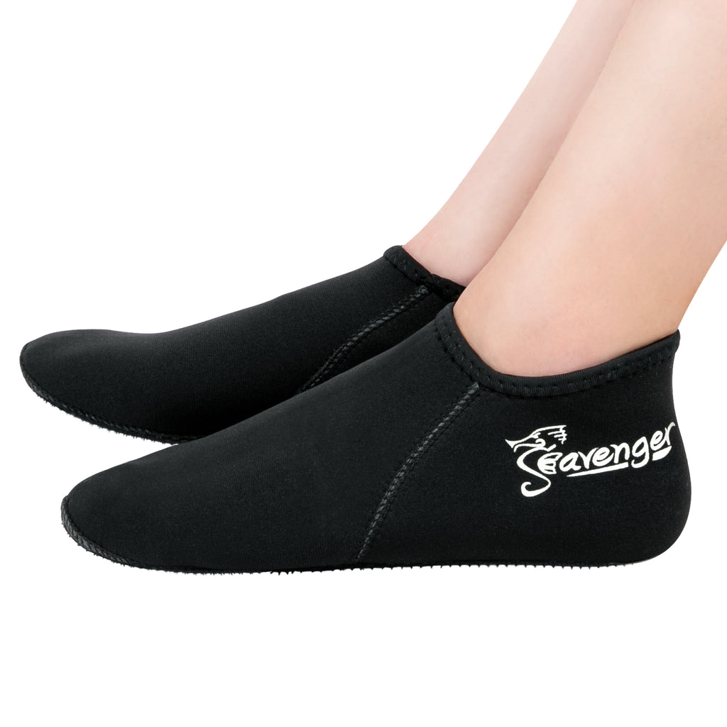 Zephyr 3mm Neoprene Socks - Black
