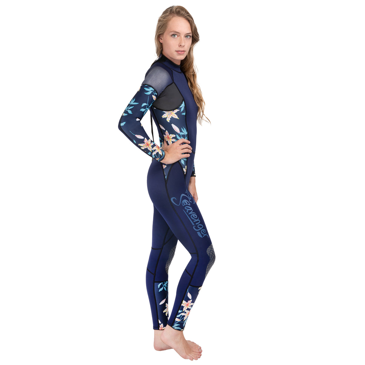 Alpha 3mm Women's Wetsuit - Dark Floral – Seavenger