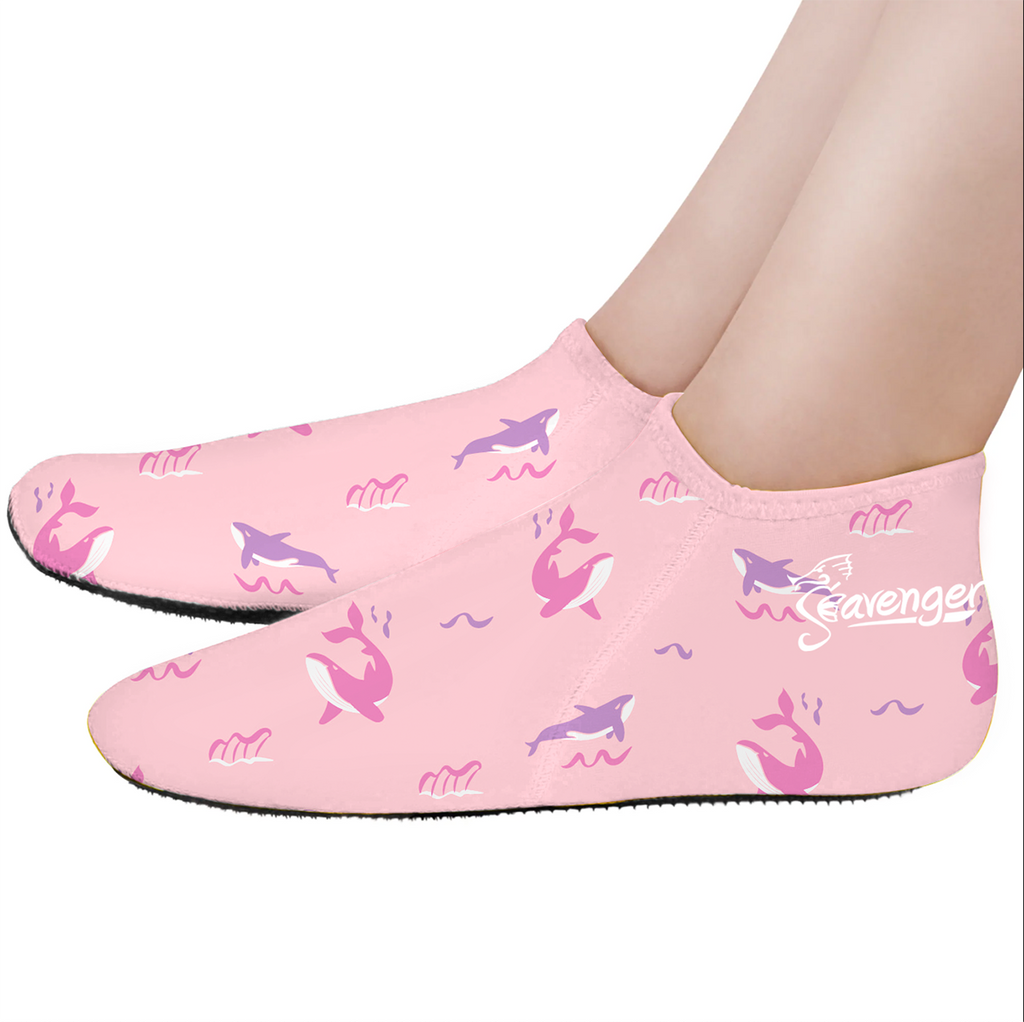 Zephyr 3mm Neoprene Socks - Paradise Pink