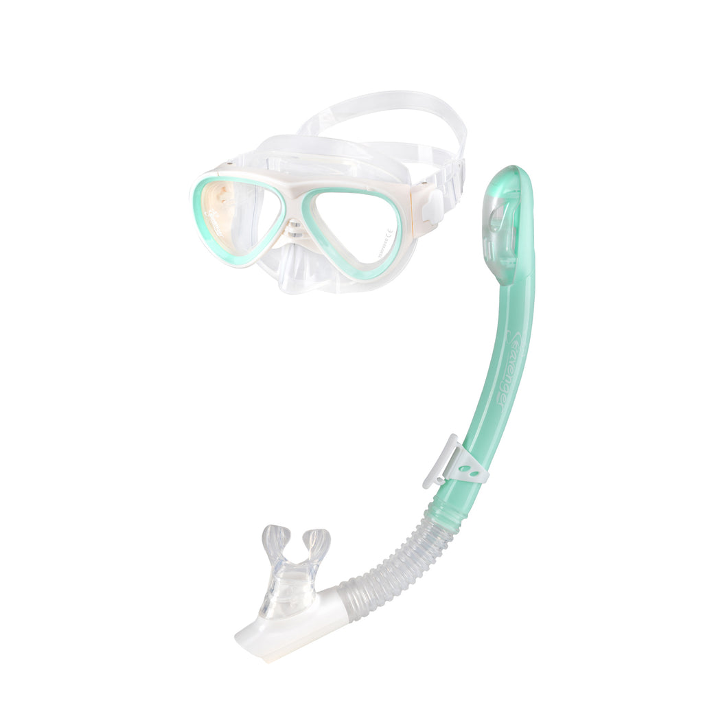 Hanalei Junior Snorkel & Anti-Fog Mask Set - Mint