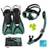 Hanalei Anti-Fog Junior Snorkeling Set - Seafoam Green