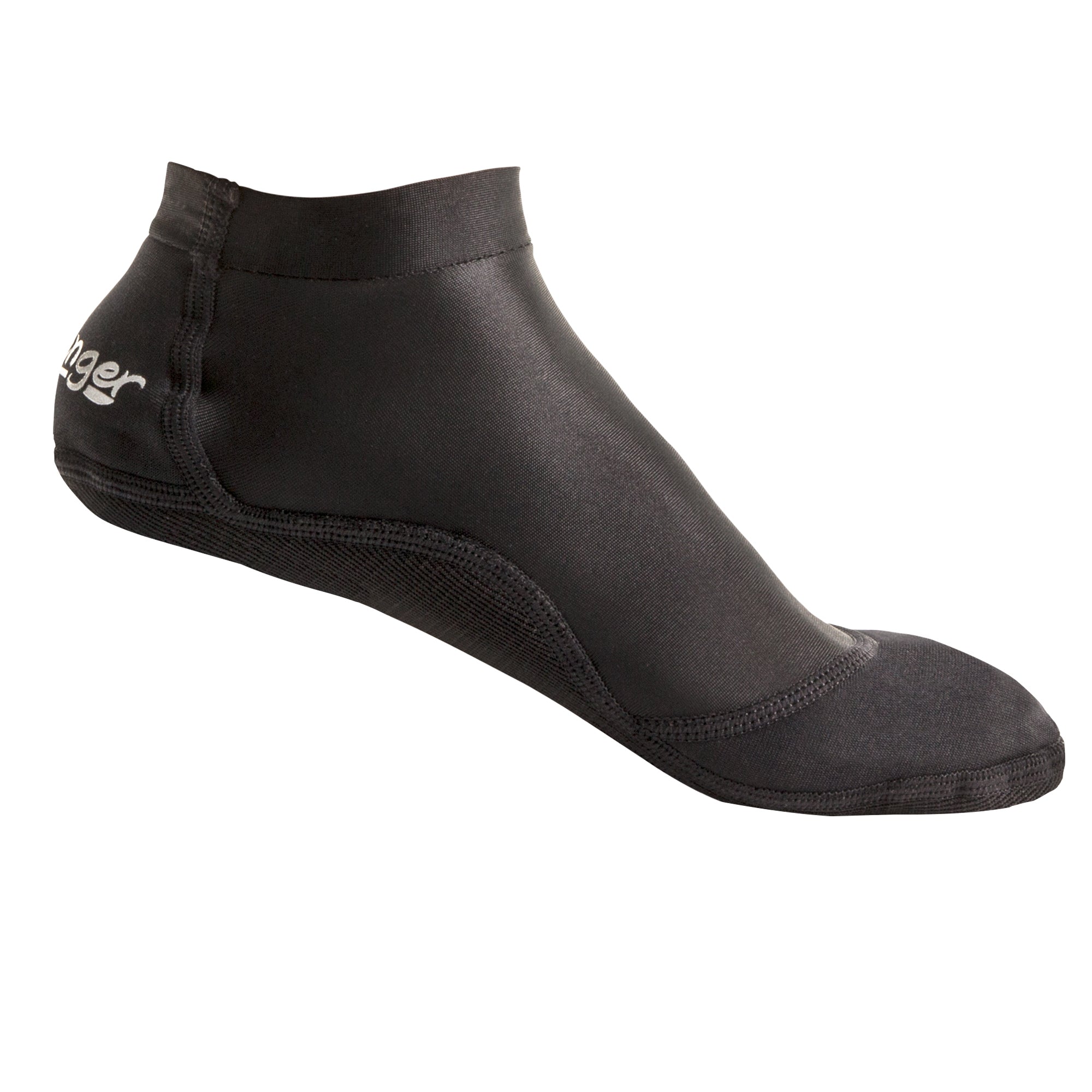 SeaSnug Ankle Beach Socks Black