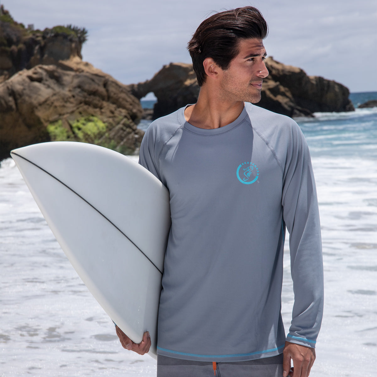 Trekker Unisex Rash Guard Long Sleeve – Seavenger
