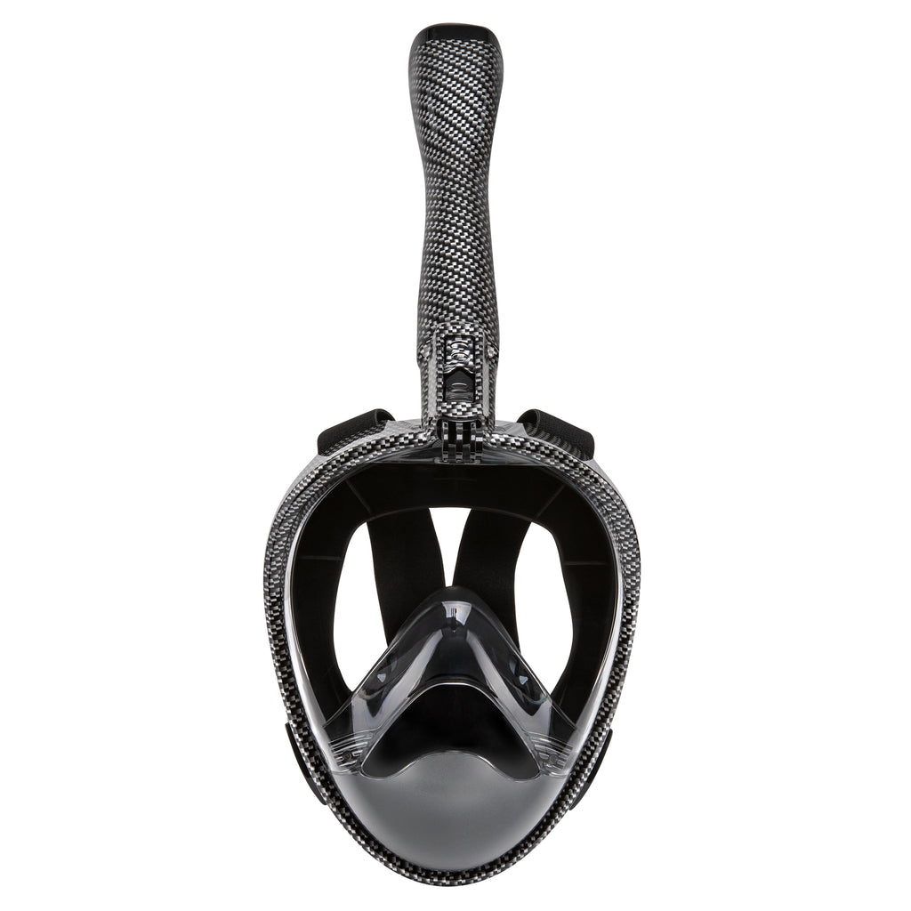 Nautilus Carbon Fiber Full Face Snorkel Mask 