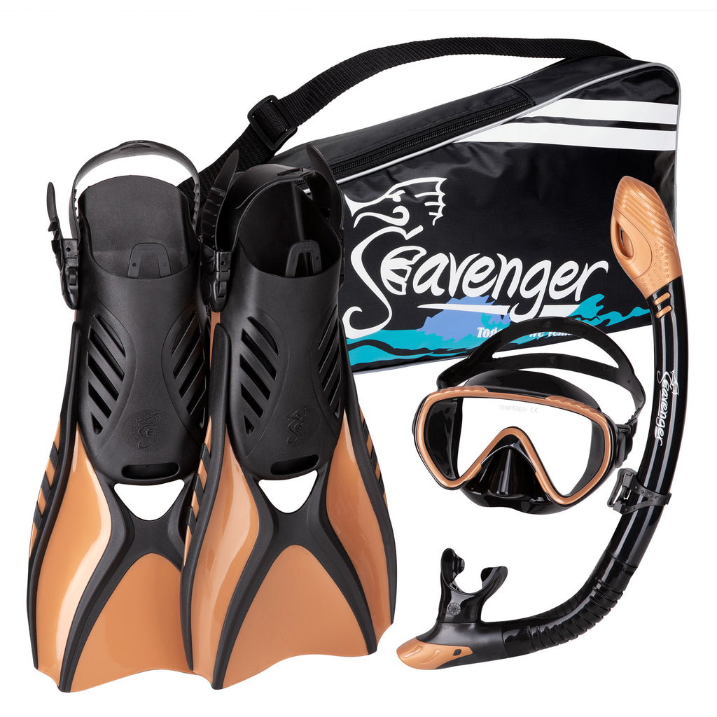 copper snorkel set