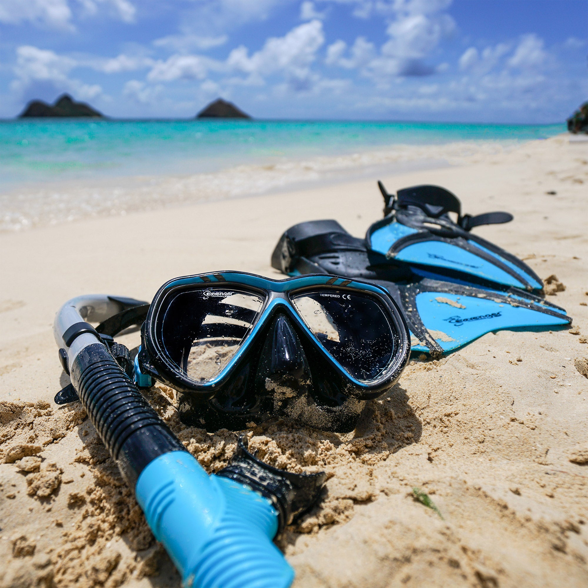 snorkeling gear Hanalei Anti-Fog Snorkeling Set