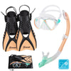 Seavenger Hanalei Anti-Fog 4-Piece Snorkeling Set in Mint Cream