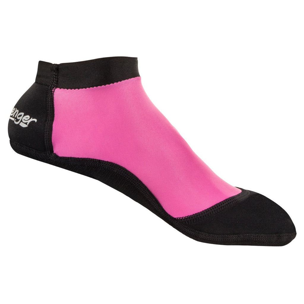 short pink beach socks for sand volleyball and soccer